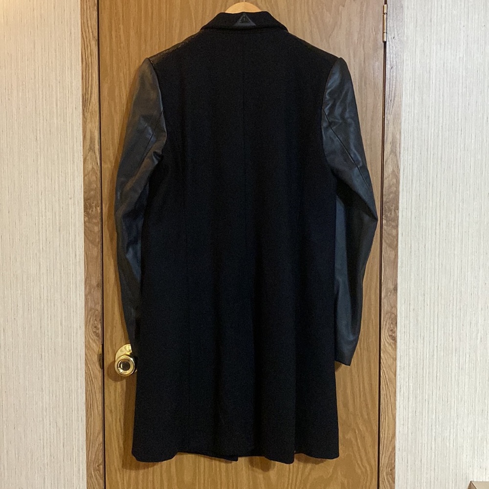 SOLD Sam Edelman Women’s Sequin Black Coat Size Small - Picture 4 of 13